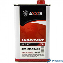Моторне масло синтетическое Axxis Gold Sint 5W-40 A3/B4 1л. AX-2024