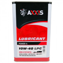 Моторное масло полусинтетическое Axxis LPG Power A 10W-40 1л. AX-2028