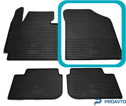 Коврик  Stingray в салон  HYUNDAI Elantra (MD) / KIA Cerato III (YD) (2010-2018) Передний правый -1шт. 1009034 ПП