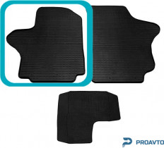 Коврик  Stingray в салон HYUNDAI H-1 I (1997-2007) Передний левый -1шт. 1009142 ПЛ