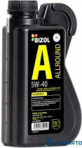 Масло моторное синтетическое Bizol Allround 5W-40, 1л B85010