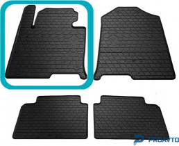 Коврик  Stingray в салон HYUNDAI Sonata (YF)/ KIA Optima (TF) (2009-2015) Передний левый -1шт. 1009374 ПЛ