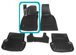 Килимок Stingray в салон AUDI A4 (B5) (1994-2001) (design 2020) - 1шт. Передній лівий 503009501
