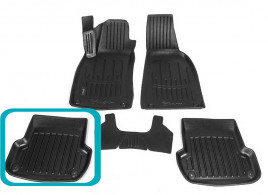 Килимок Stingray в салон AUDI A4 (B5) (1994-2001) (design 2020) - 1шт. Задний лівий 503009503