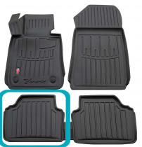 Коврик Stingray в салон BMW 3 (E90/E91) (2004-2013) (design 2020)- 1шт. Задний левый 502707503