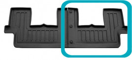 Коврик Stingray в салон CITROEN C4 Picasso (2006-2013) - 1шт. 3-й ряд правый 500301608