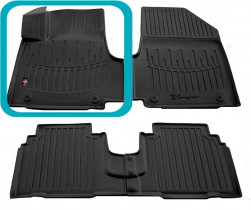 Килимок Stingray в салон HYUNDAI Ioniq 5/ KIA EV6 (2021-...) - 1шт.  Передній лівий 500912401