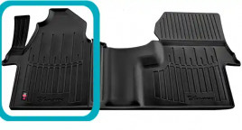 Коврики Stingray в салон MERCEDES BENZ W906 Sprinter IIVW Crafter (2006-2018) (1+2) -2шт. Передний комплект 5012042