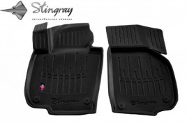 Гумові килимки Stingray для SKODA Superb ІІ (3T) (2008-2015) 2шт 5020092