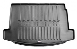 Коврик в багажник Stingray Nissan Qashqai+2 (2008-2014) (5 из 7 мест) с бортом ТЭП, 6014181