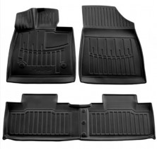 Резиновый коврик в салон Stingray  BYD Song Plus EV (2021-н.в) OP клипсы 5068044