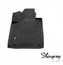 Гумовий килимок передній лівий Stingray Hyundai Santa Fe IV (TM) (2020-н.в.) HK кліпси 500914501