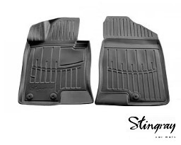 Резиновые коврики Stingray Hyundai Sonata (YF) (2009-2014) HK клипсы 5009282