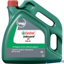 Масло моторное минеральное Castrol Inboard 4T 15W-40, 4л