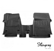 Резиновые коврики Stingray Hyundai Staria (9 seats) (1 line) (2021-н.в) HK клипсы 5009272