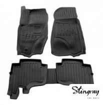 Гумові килимки в салон Stingray JEEP Grand Cherokee WK (2005-2010) Eyelet кліпси 5046085