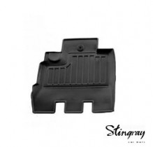 Резиновый коврик задний левый Stingray JEEP Wrangler JK (2007-2018) OP2 клипсы 504606503