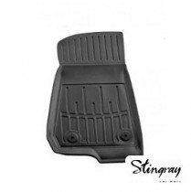 Резиновый коврик передний правый Stingray JEEP Wrangler JL (2018-н.в.) OP2 клипсы 504607502