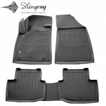 Резиновые коврики Stingray для MG 5 II (2018-...) 5шт 5062025