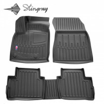 Резиновые коврики Stingray для NISSAN QASHQAI (J12) (2021-...) 5шт 5014125