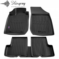 Резиновые коврики Stingray для RENAULT Logan (2004–2012) 5шт 5018175