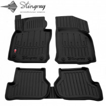 Резиновые коврики Stingray для SKODA Octavia II (A5) (2004-2013) 5шт 5020045