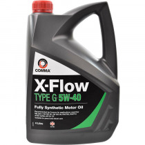 Масло моторное синтетическое Comma X-Flow Type G Fully Synthetic Motor Oil 5W-40 4л. XFG4L