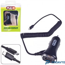Автомобильное зарядное устройство PULSO C-2407BK 1USB+Android (12/24V - 5V 2,4A)