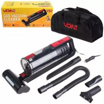 Пылесос автомобильный Voin V-80 120W сухая + влажная чистка