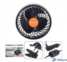 Вентилятор Vitol HX-T704 6" 24V 12W + клипса две скорости