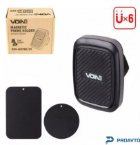 Держатель мобильного телефона VOIN UHV-4007BK/GY магнитный, без кронштейна