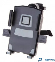 Держатель мобильного телефона PULSO UH-1012BK/GY (56-82мм) на дефлектор
