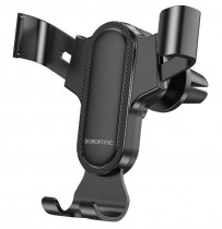 Держатель для мобильного BOROFONE BH74 Rock Air outlet gravity car holder Black (BH74B)