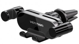 Автодержатель для телефона Vention One Touch Clamping Black (KCVB0)