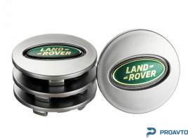 Заглушка колесного диска Vitol Land Rover 63x48  серый ABS пластик (4шт.)