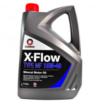 Масло моторное минеральное Comma X-Flow Type MF Mineral Motor Oil 15W-40 4л. XFMF4L