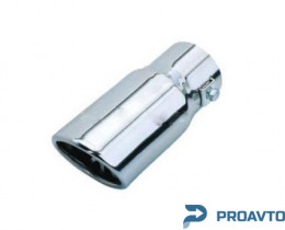 Насадка на глушитель Vitol НГ-0087, внутр.d 51мм/дл. 150 мм /внеш.d 64 мм