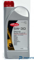 Масло моторное синтетическое Delphi PRESTIGE SUPER PLUS C1 5W-30, 1л 28344393