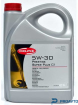 Масло моторное синтетическое Delphi PRESTIGE SUPER PLUS C4 5W-30, 5л 28236325