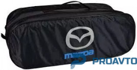 Сумка-органайзер в багажник Mazda черная размер 50 х 18 х 18 см 03-038-2Д