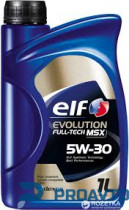 Масло моторное синтетическое Elf Evolution Full-Tech MSX 5W-30, 1л, 194903
