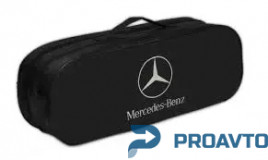 Сумка-органайзер в багажник Mecedes-Benz черная размер 50 х 18 х 18 см 03-035-2Д