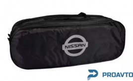 Сумка-органайзер в багажник Nissan черная размер 50 х 18 х 18 см 03-037-2Д