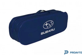 Сумка-органайзер в багажник Subaru синяя размер 50 х 18 х 18 см 03-032-2Д