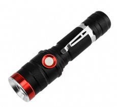 Фонарь Police BL-736-T6, 1х18650, зажим, zoom, ЗУ microUSB, Box (BL-736-T6)