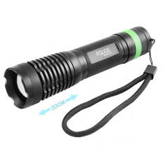 Фонарь диодный Police 1837-T6, 1x18650/3xAAA, ЗУ 220V/12V, zoom, BOX (1837-T6)