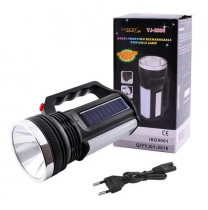 Фонарь переносной Luxury 2836 T 1W+16SMD солнечная батарея ЗУ 220V встроенный аккумулятор
