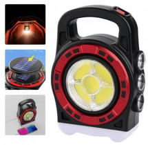 Фонарь переносной 6678С-3LED+5COB, power bank, Li-Ion аккум., Waterproof, солнечная батарея, ЗУ micr (6678С-3LED+5COB)