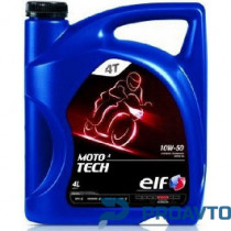 Масло мотоциклетное Elf  Moto 4 Tech 10W50 4л., 194957