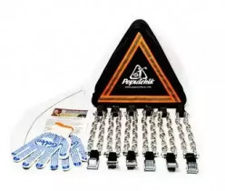 Цепь противоскольжения для легковых автомобилей Poputchik R13-R17 (6 шт) 22-005